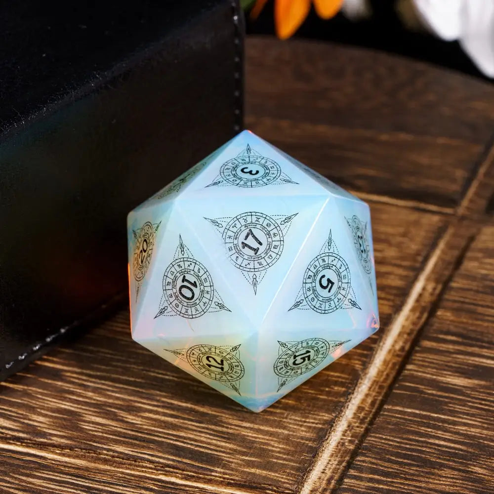 Gemstone D20 die