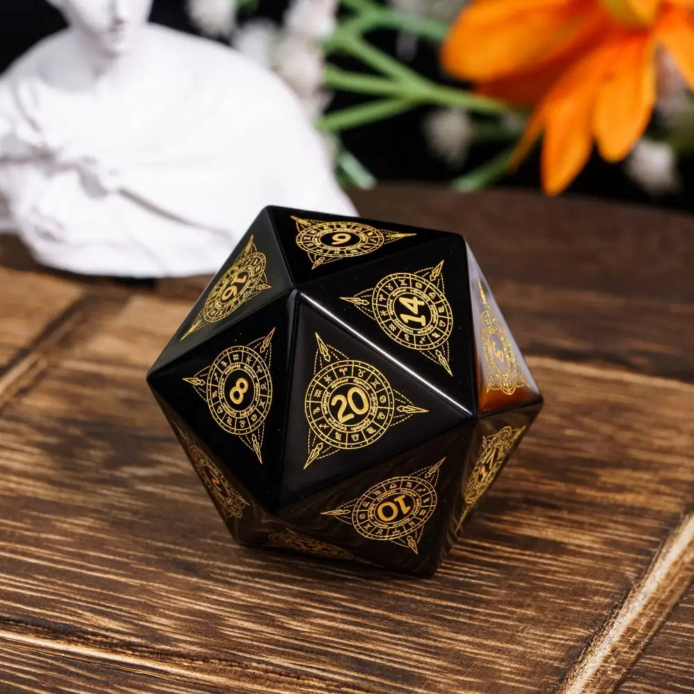 Gemstone D20 die