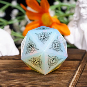 Gemstone D20 die