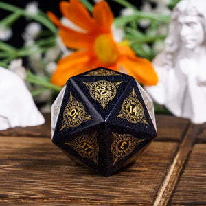 Gemstone D20 die