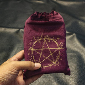 Witchcraft dice bag