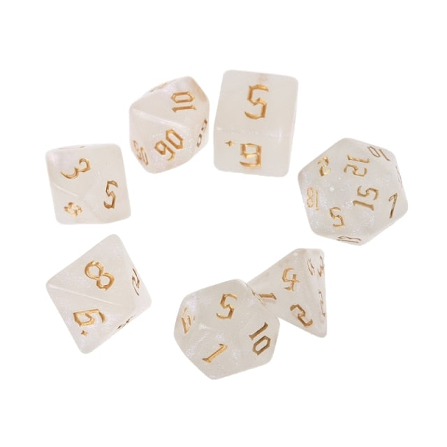 Ethereal dice set