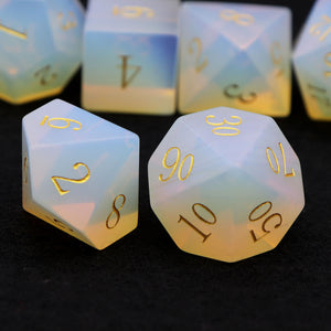 Enchanter's Gems : Opal dice set